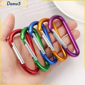 Thiết bị an toàn nút leo núi Hợp kim Carabiner