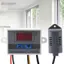 Belleshopp Máy đo độ ẩm Bộ điều khiển độ ẩm kỹ thuật số Độ chính xác cao 0,1% Bảng điều khiển đơn giản Đa điện áp cho 12V/24V/220V Các trường ứng dụng rộng tùy chọn (12V)