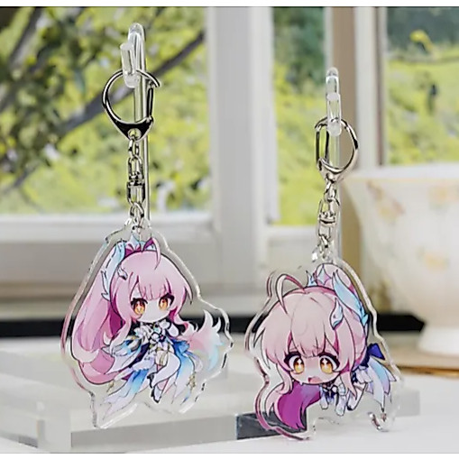 Wuthering Waves Aemeath Acrylic Keychain WUWA Anime Game Charm gift