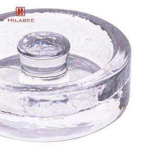 Trọng lượng lên men thủy tinh 7.2x3cm Đa chức năng chắc chắn đa năng có tay cầm dễ dàng cho dưa chua rau Kimchi