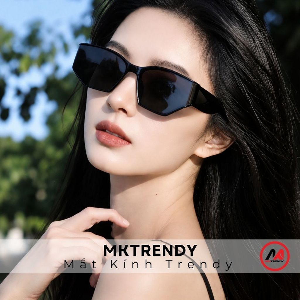 [Live x MKTRENDY] Kính râm đổi màu gọng vuông chống tia UV thời trang nam nữ phong cách sang trọng T18