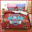 ST2 3IN1 PAW Bộ Drap giường tuần tra Bộ Drap giường cỡ đôi đơn Phòng ngủ gia đình Bộ vỏ gối thoải mái TS2