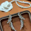 Bông tai sang trọng hoa dài Zircon thanh lịch Hàn Quốc