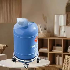 JCSYFAC Đế Xi Lanh Khay Bình Gas Cố Định Bằng Xoay Bình Gas Có Bánh Xe Cho Trong Nhà Kitche Mới