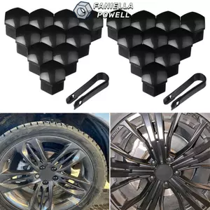 FANIELLAPOWELL 20 Chiếc 19 Mm Mũ Bu Lông Bảo Vệ Xe Đa Năng Chống Bụi Bảo Vệ Vành Vít