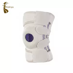 Hỗ trợ đầu gối thể thao Bảo vệ đầu gối nén silicon có thể điều chỉnh để chạy bộ đường dài Phòng tập thể dục Thể thao ngoài trời