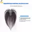 < YEI > Toppers Tóc Nữ Tóc Thật Liền Mạch Dính Cung Cấp Phong Cách Tự Nhiên Và Giải Pháp Sửa Chữa Tóc Mới