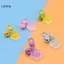 LUImo Sáng Tạo Dạ Quang 3D Mèo Paw Mặt Dây Chuyền Móc Khóa Hoạt Hình Dễ Thương Chân Mèo Móc Khóa Túi Xách Tinh Tế Phụ Kiện Trang Trí Quà Tặng SBS