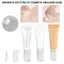 Trong Kho 10/15/20G Bơm Lại Mỹ Phẩm Mềm Ống Cho Kem Lotion Nền Tảng Cá Tuyết
