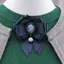 AqToCna Retro Ruy Băng Nơ Thổ Cẩm Phù Hợp Với Áo Sơ Mi Cổ Pin Mourning Thổ Cẩm Quần Áo Nữ Xòe Quần Áo Trang Trí Phụ Kiện AqToCna
