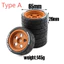 4 65MM A / BType 12mm Hex 1 / 10 RC Rally Lốp xe và bánh xe nhựa cứng 1Rubber Drift Lốp cho tỷ lệ 1 / 10 trên xe đua đường trường Tamiya XV01 XV02 HSP 94123 HPI KYOSHO WLtoys PTG2