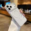 ốp lưng iphone Áp dụng cho ốp điện thoại Apple 17 Promax, ốp lưng iPhone 16 trong suốt đính kèm từ tính acrylic