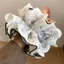 Công Nghiệp Nặng Ren Hoa Bốn Lớp Scrunchy Dây Buộc Tóc Nữ Tính Khí Cao Cấp Siêu Lớn Đầu Bóng Buộc Tóc Đầu Dây Đầu
