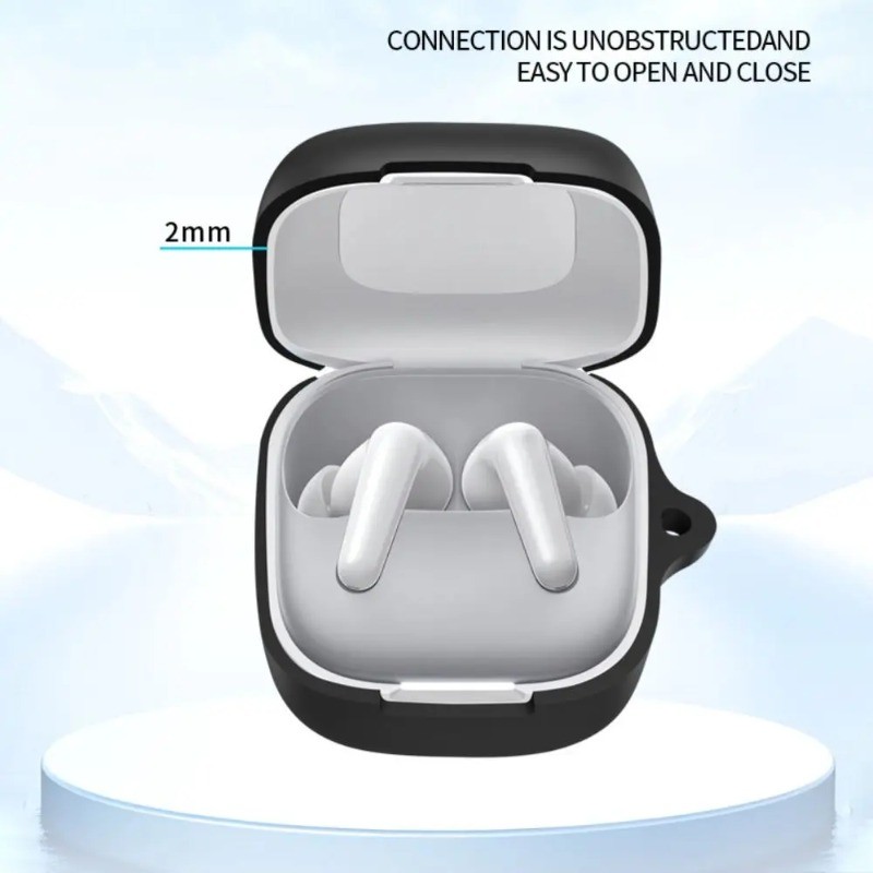 Ốp silicon chống sốc cho Anker Soundcore R60i NC, bao bảo vệ tai nghe không dây, hộp đựng, vỏ chống bụi