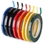Băng đánh dấu DWEL, Băng mã hóa chiều rộng 66 mét 3 / 5 / 8 / 10mm, Băng đánh dấu nhiều màu