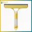 BVY Dụng cụ cạo kính 3 trong 1 Dụng cụ cạo cửa sổ Phòng tắm Gương tường Vệ sinh Khăn lau cửa sổ cầm tay có vòi phun tại nhà.
