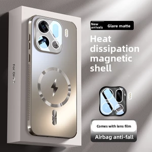 Ốp Lưng YYN Cho OPPO Find X9 Pro FindX9 Vỏ Có màng Ống Kính Tản Nhiệt Đèn flash Hút Điện Từ Ốp Lưng Điện Thoại Chống Sốc Vỏ Cứng