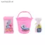 SSVN 1 Bộ Nhà Búp Bê Thu Nhỏ Dụng Cụ Giặt Giỏ Bảo Quản Buet Chất Giặt Sắt Điện Trang Trí Nhà Đồ Chơi Phụ Kiện Nhà Búp Bê.