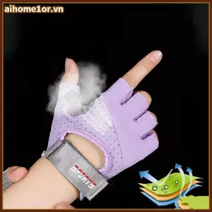 Găng Tay Tập Luyện AIHOM 1 Đôi Găng Tay Tập Thể Dục Thoáng Khí Để Nâng Cân Chống Trơn Trượt Lòng Bàn Tay Hỗ Trợ Tập Gym Tập Đi Xe Đạp,