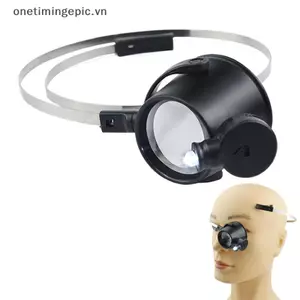VFZ Đầu Gắn 15X Sửa Chữa Kính lúp Với Đèn LED Có Thể Điều Chỉnh Sửa Chữa Đồng Hồ Trang Sức Dụng Cụ Kính lúp Đồng Hồ Dụng Cụ Phụ Kiện OTE