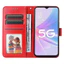 Ví da từ tính Flip Case cho Infinix GT 50 Pro 5G X6961 Vỏ điện thoại hoa hướng dương dập nổi