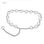 PNPIA- Quần Thắt Lưng 100cm Dây Thắt Lưng Cổ Điển Trái Tim Tình Yêu Rỗng Dây Dành Cho Nữ Phong Cách Hip Hop Thời Trang Thắt Lưng Mịn Hợp Thời Trang