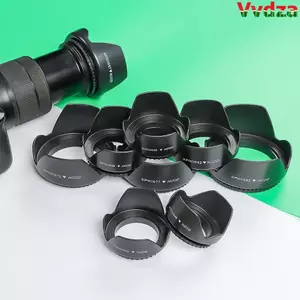 Phụ kiện thay thế nắp chống chói VVDZA Tấm chắn bảo vệ đa năng cho máy ảnh DSLR Nikon Fuji Olympus