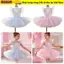 BAMBOOB Ballet Tutu, Đầm dự tiệc Sequin Trẻ em Váy múa ba lê, Trang phục khiêu vũ hiện đại phồng thời trang khiêu vũ