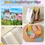 Kẹp giấy GETVOW, Kẹp giấy Jumbo tự làm chống trượt, Trang trí chắc chắn Acrylic Bookmark Đồ dùng lớp học