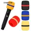 STABFOAM 1 Vỏ Micro, Micro Xốp Dày Kính Chắn Gió, Nắp Micro Có Thể Giặt Được Có Thể Tái Sử Dụng Cho Phòng Thu Phỏng Vấn Karaoke DJ