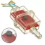 Quad Dirt ATV Xe Máy Xe Đạp Nội Tuyến Lọc Từ Tính Đỏ Lọc Xăng 6 Mm