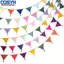 <cosyh>Kids' Room Decor Cotton Fabric Flags Double-layer Cotton Festive Party Decor