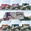 Demon Slayer Laser Mặt dây chuyền mắt Kimetsu No Yaiba Nezuko Tanjirou Shinobu Zenitsu Móc khóa Túi Acrylic Mặt dây chuyền Vòng chìa khóa xe hơi