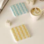 đế lót ly thấm hút nước thảm lót cốc diatomite lượn sóng macaron cách nhiệt chống trượt bàn học làm việc văn phòng 10cm