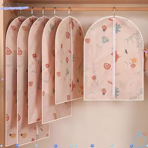 Túi đựng bụi áo khoác DAYBREAK, Túi treo quần áo chống ẩm, Vỏ bảo quản quần áo gia đình in hình hoạt hình chống thấm nước