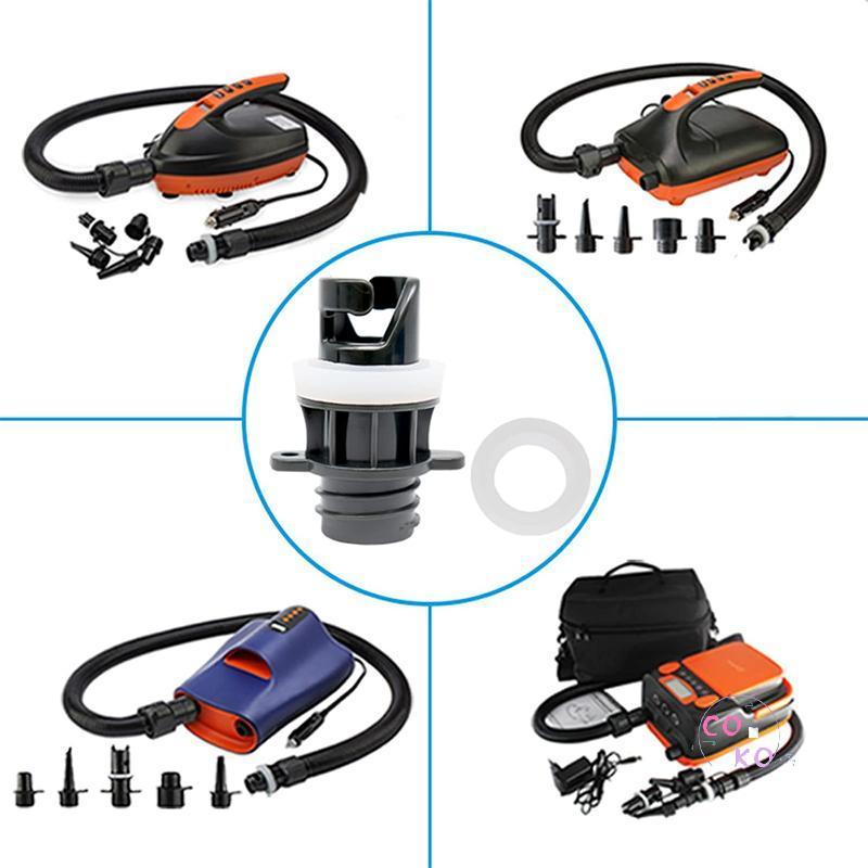 [ipstickluxe] Đầu nối bơm SUP Bộ chuyển đổi van khí 1 2 3 chiếc cho thuyền bơm hơi Kayak Thay thế đơn giản cho du lịch dưới nước Đẹp