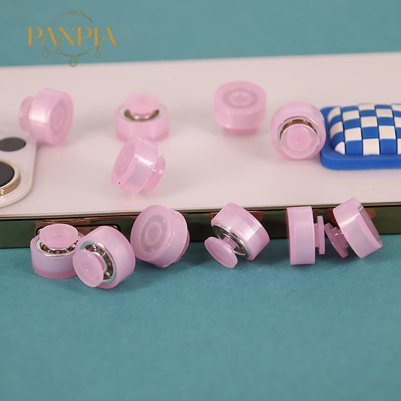 PNPIA- 10 Chiếc Làm Móng Tay Xoay Phụ Kiện Trang Sức Xoay Đa Năng Vòng Bi Xoay Xoay Chuyển Hạt Móng Tay Trang Trí