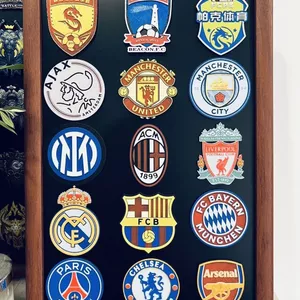 Miếng Dán Tủ Lạnh 3D In Hình Champions League Đội Bóng Đá Câu Lạc Bộ Logo Ký Tủ Lạnh Decal Handmade Bóng Đá Quạt Trang Trí