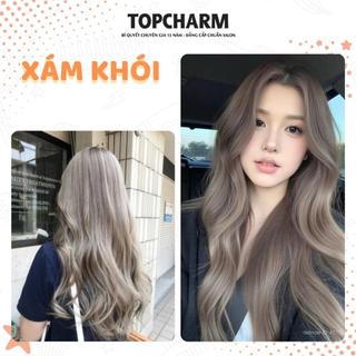 [NHIỀU DƯỠNG] Thuốc nhuộm XÁM KHÓI xu hướng hot trend trẻ trung mềm mượt không cần tẩy tặng bộ dụng cụ
