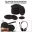 PNPIA- 10 Cái Thi Foam Earpads Đệm Tai 3.5 / 4.5 / 5.5 / 6cm Cho Tai Nghe Tròn Earhook