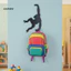 Linh hồn| Móc treo tường Orangutan Móc dễ thương Móc hình con khỉ Orangutan bền bỉ có giá đỡ chuối – Dụng cụ sắp xếp dễ thương cho túi xách Áo khoác – Giữ chuối tươi mát và gọn gàng cho khu vực Đông Nam