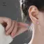 Bộ bông tai hình ngôi sao đầy màu sắc cổ tích Fantic dành cho nữ Y2K Hồng Tím Trong suốt Bông tai dễ thương Quà tặng trang sức [Mina]