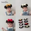 AqToCna Thời Trang Dễ Thương Cho Bé Trẻ Em Tóc Giả Trẻ Em Bé Gái Nơ Tóc Giả Băng Đô Quấn Tóc Sơ Sinh Tập Đi Tóc Giả Mũ Tóc Giả Cosplay Mũ nón AqToCna