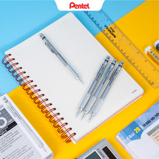 Bút chì kim Pentel Graphgear PG 500 bút chì cơ kim loại cao cấp, chuẩn nét kỹ thuật