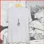 YB1 Anime Áo Cưa Xích Người Denji Pochita Cosplay Tay Ngắn Áo Thun Unisex Áo Plus Kích Thước BY1