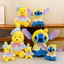 YT4 Winnie the Pooh Stitch Plushie Gà Dễ Thương Sang Trọng Hoạt Hình Cotton Đồng Hành Búp Bê Gối Mềm