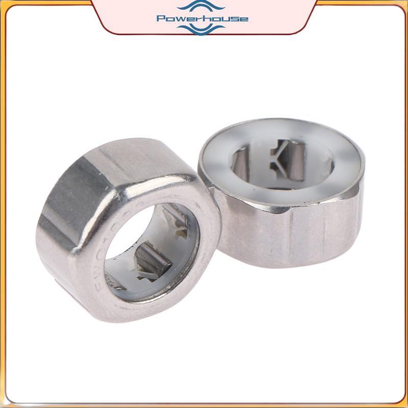 ĐIỆN 2 Chiếc EWC1008 Vòng bi một chiều bằng không gỉ 10x17x8mm Vòng bi bánh răng câu EWC1008 Vòng bi lăn kim.