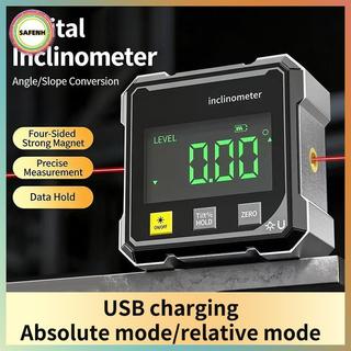 SAFENH Đo Chính Xác Cấp Độ Bốn Mặt Hút Từ Tính Hộp Góc Nghiêng Laser VN