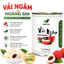 Vải Ngâm Hoàng Gia Hộp To 830G, Topping Trái Vải Ngâm Đường Mọng Nước, Thơm Ngọt Tiện Pha Chế
