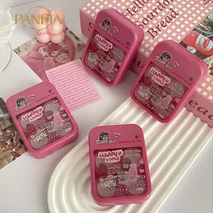 PNPIA- Bộ hộp đựng Mini dễ thương dành cho bé gái Hộp đựng hộp đựng di động du lịch